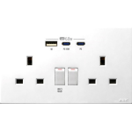 M2K PD245G-W GaN 68W Type-C/USB 電制 (Gan68W孖蘇)